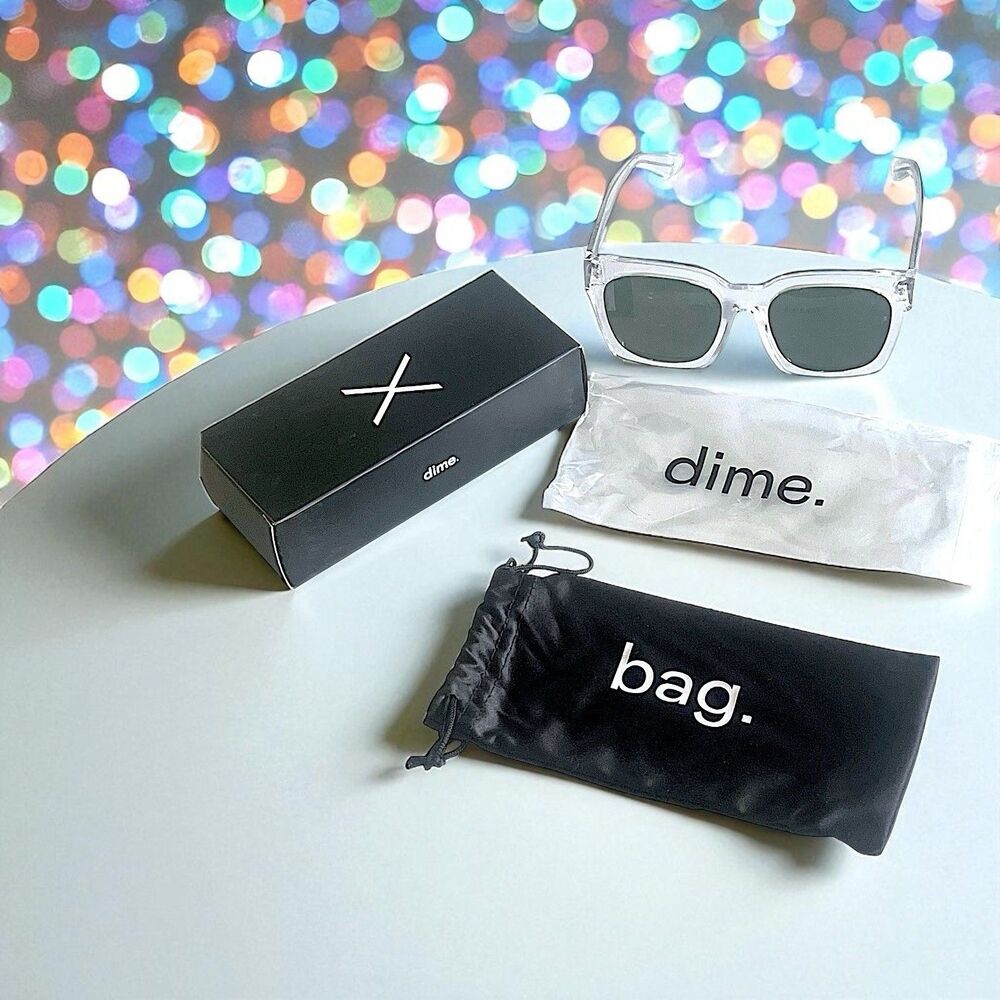Dime Optics Anonymous Clear Crystal G15 Lens Polarized NIB